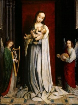 Madonna col Bambino e due angeli musicanti Madonna col Bambino e due angeli musicanti