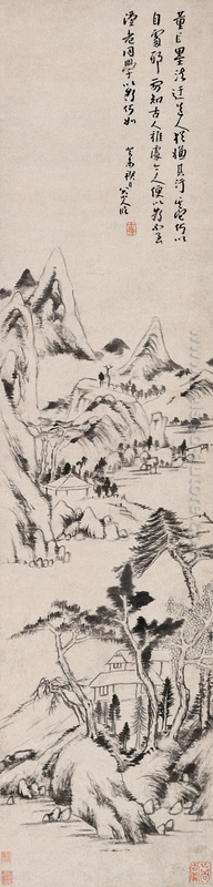 Paesaggio (Dong Yuan e Juran Style)