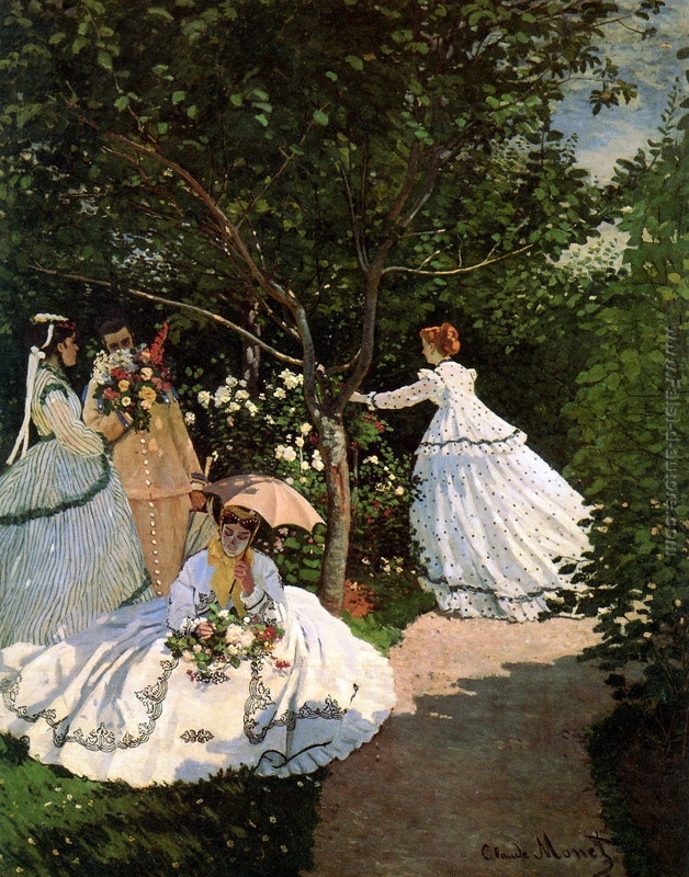 Le donne in giardino