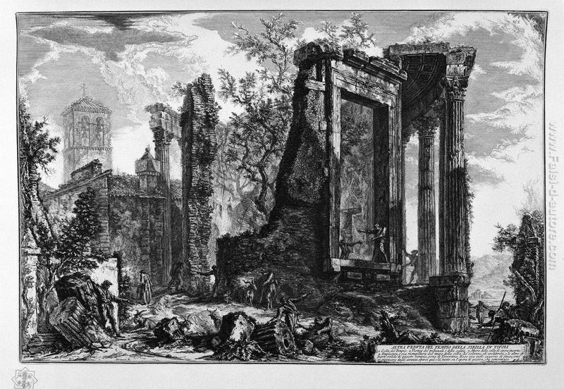 Un\'altra vista del Tempio della Sibilla a Tivoli