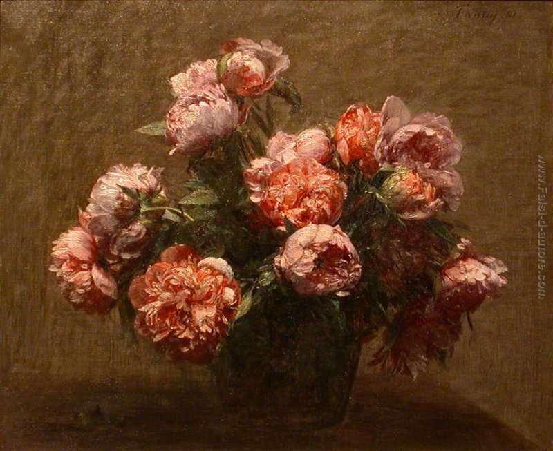 Vaso di peonie