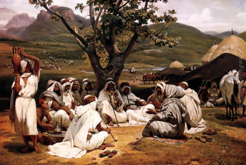 L'arabo narratore di Horace Vernet in vendita