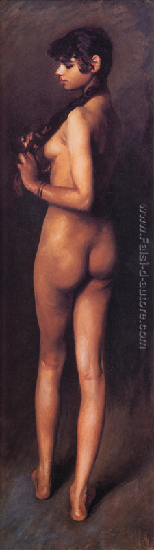 Ragazza nuda egiziano