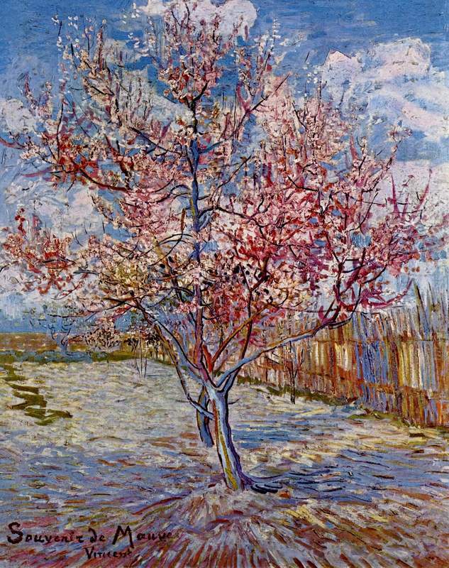 Peach Tree in Bloom (in memoria di Mauve)