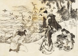 Una sposa è sulla sua strada con la sua cameriera Una sposa è sulla sua strada con la sua cameriera