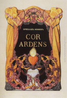 Frontespizio del Libro di Poesie V. Ivanov 'Cor Ardens' Frontespizio del Libro di Poesie V. Ivanov 'Cor Ardens'