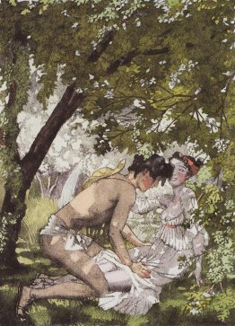 Illustrazione per il romanzo Dafni e Cloe 2 Illustrazione per il romanzo Dafni e Cloe 2