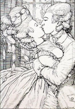 Il bacio. Illustrazione per il Libro della marchesa Il bacio. Illustrazione per il Libro della marchesa