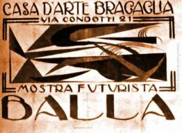 Manifesto per "Casa d'Arte Bragaglia" Manifesto per "Casa d'Arte Bragaglia"