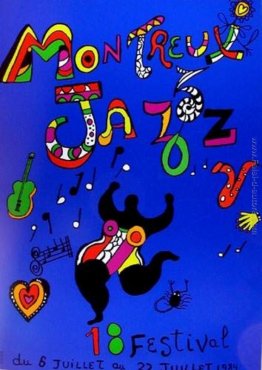 18 ° Montreux Jazz Festival (Poster) 18 ° Montreux Jazz Festival (Poster)