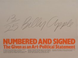 Numerata e firmata Numerata e firmata