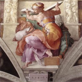 Volta della Cappella Sistina: Sibilla Libica Volta della Cappella Sistina: Sibilla Libica
