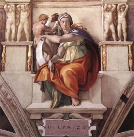 Volta della Cappella Sistina: la Sibilla Delfica Volta della Cappella Sistina: la Sibilla Delfica