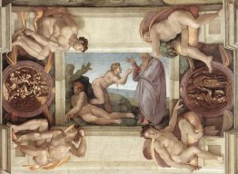 Volta della Cappella Sistina: Creazione di Eva Volta della Cappella Sistina: Creazione di Eva