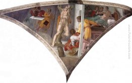 Volta della Cappella Sistina: la punizione di Aman Volta della Cappella Sistina: la punizione di Aman