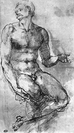 Studio di uomo nudo Studio di uomo nudo