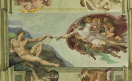 Volta della Cappella Sistina: Creazione di Adamo Volta della Cappella Sistina: Creazione di Adamo