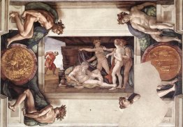 Volta della Cappella Sistina: Ebbrezza di Noè Volta della Cappella Sistina: Ebbrezza di Noè
