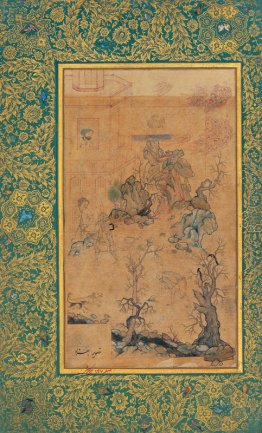 Una linea da Moraqqa'-e Golshan p.147 Una linea da Moraqqa'-e Golshan p.147