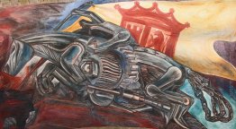 Soffitto murale di Hospicio Caba?as Soffitto murale di Hospicio Caba?as