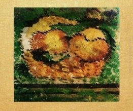 Natura morta con cesto di mele Natura morta con cesto di mele