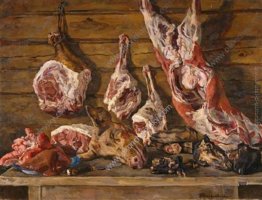 Natura morta. La carne. Natura morta. La carne.