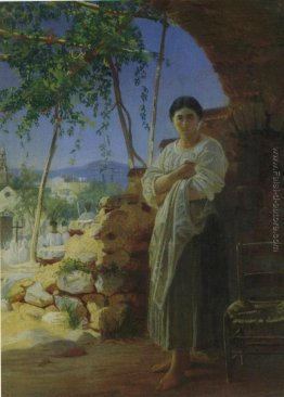 Madre al funerale del suo bambino Madre al funerale del suo bambino