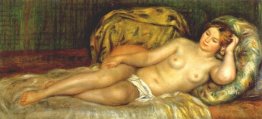 Nudo sdraiato su cuscini Nudo sdraiato su cuscini