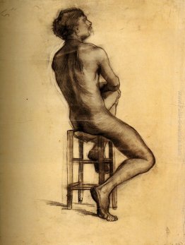 Seduti Nudo maschile visto di spalle Seduti Nudo maschile visto di spalle