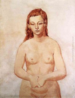 Nudo con le mani premuto l'un l'altro Nudo con le mani premuto l'un l'altro