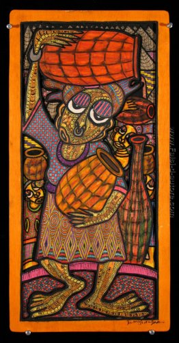 La donna che trasporta acqua La donna che trasporta acqua