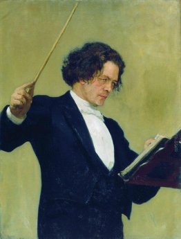Ritratto del compositore Anton Rubinstein Ritratto del compositore Anton Rubinstein