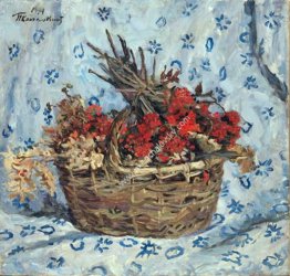 Natura morta. Rowan su blu. Natura morta. Rowan su blu.