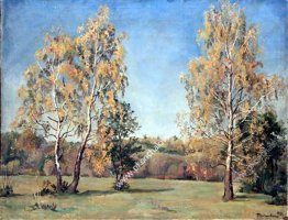 Autunno. Betulle. Autunno. Betulle.