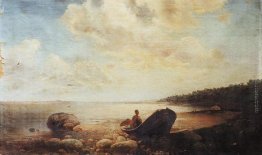 Paesaggio con barca Paesaggio con barca