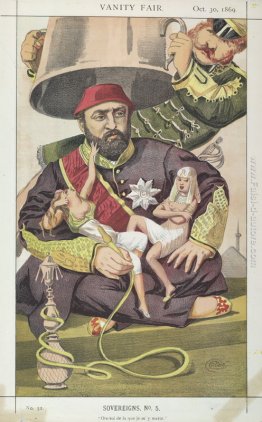 Sovrani No.50 Caricatura di Sultan Abdul Aziz di Turchia Sovrani No.50 Caricatura di Sultan Abdul Aziz di Turchia