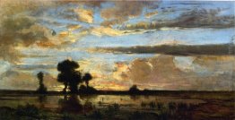 Edge of the Setting Foresta, Sun Edge of the Setting Foresta, Sun