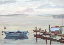 Mattina sul lago. Etude. Mattina sul lago. Etude.