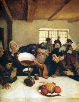 L'astrologo svuotato tutta la ciotola nella bottiglia L'astrologo svuotato tutta la ciotola nella bottiglia