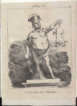 Progetto per sollevare una statua di Odilon Nimrod Progetto per sollevare una statua di Odilon Nimrod