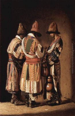 Dervisci in costumi di vacanza. Tashkent Dervisci in costumi di vacanza. Tashkent