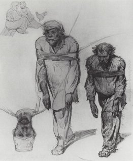 Barge Haulers tirando la linguetta Barge Haulers tirando la linguetta