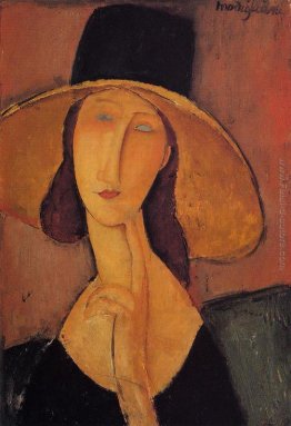 Ritratto di Jeanne Hébuterne in un grande cappello Ritratto di Jeanne Hébuterne in un grande cappello