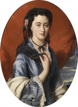 Ritratto di una signora con le rose nei capelli, (Contessa Pushk Ritratto di una signora con le rose nei capelli, (Contessa Pushk