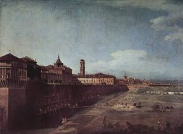 Veduta di Torino dai Giardini di Palazzo Reale Veduta di Torino dai Giardini di Palazzo Reale