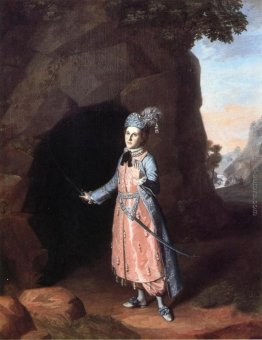 Nancy Hallam come Fidele in Cimbelino di Shakespeare Nancy Hallam come Fidele in Cimbelino di Shakespeare