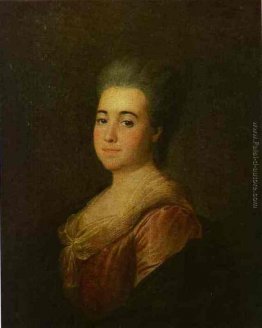 Ritratto di una signora sconosciuta in un vestito rosa Ritratto di una signora sconosciuta in un vestito rosa