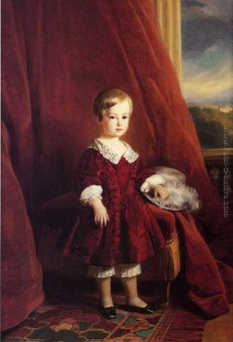 Pittura del conte di Eu come un bambino Pittura del conte di Eu come un bambino