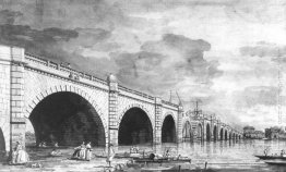 Londra: Westminster Bridge in riparazione Londra: Westminster Bridge in riparazione