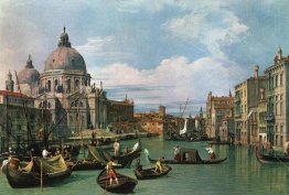 Il Canal Grande presso la Chiesa della Salute Il Canal Grande presso la Chiesa della Salute